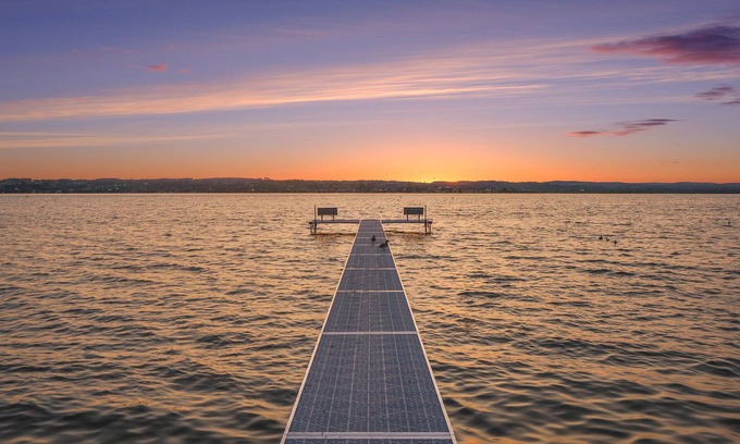 Traverse City Cottage | Water Front Rustic Cabin On Lake Leelanau. With Sunset Views. 10 Miles from TC