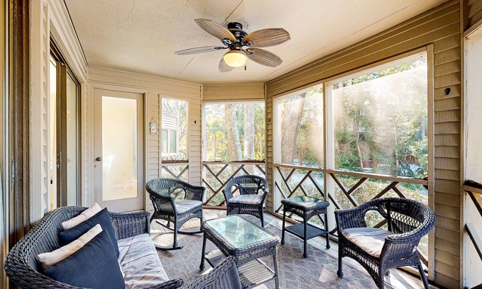 Kiawah Island Condo | Waterfront Family Retreat with Pond Views - Close to Tennis and Golf - Dogs Welcome