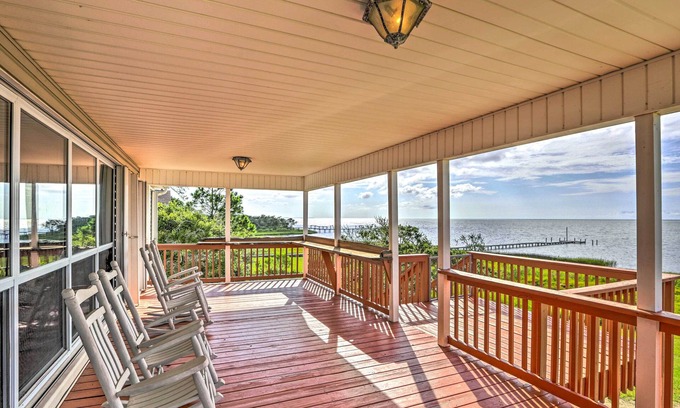 Carrabelle House | Waterfront Gulf Coast Getaway w/Boat Dock!