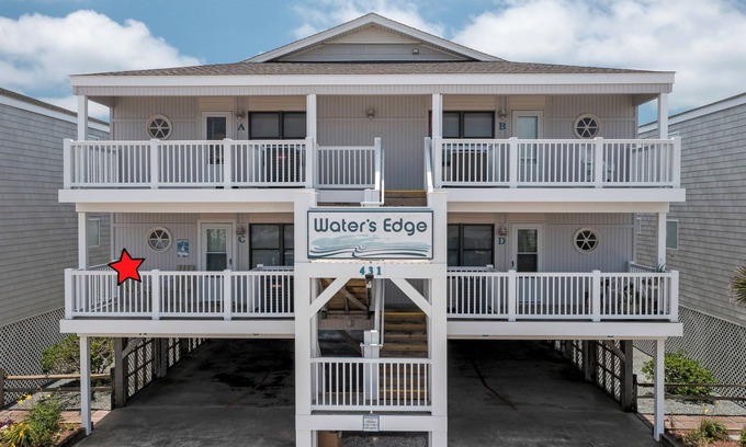 Supply Condo | "Waters Edge 431-C" - Oceanfront Condo w/Community Pool, 2 Bedrooms/2 Bathrooms