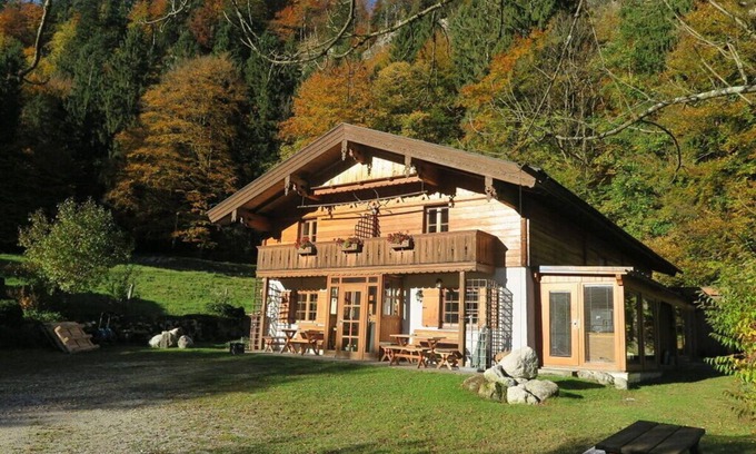 Aschau im Chiemgau House | Waterval in het huis Boshoek