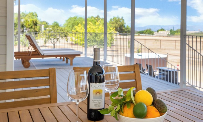 Temecula House | Welcome to Casa Celeste! Ideal location, vineyard view, hot tub, fire pit!
