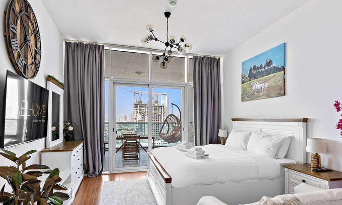 Jumeirah Village Triangle Apartment | WelHome - Relaxing and Fancy Studio Apt with City View