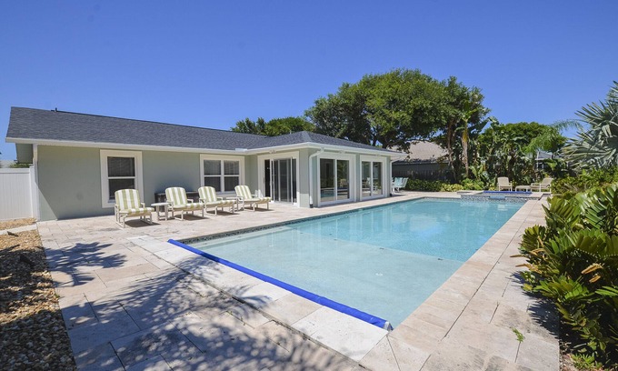 Costa Blanca House | Whispering Palms - Beach-Side Pool Home