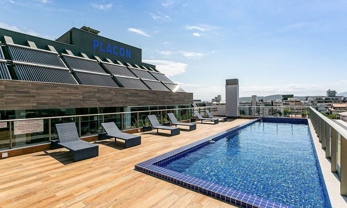 Jurere Apartment | WI-FI 500MB | Rooftop with Pool and Sea View #JA30