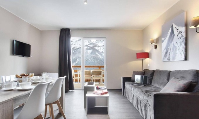 Pra Loup Apartment | Wifi, fitness, tv, ski locker, 39m², Pra Loup
