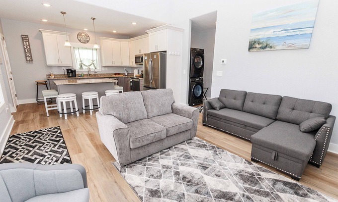 Carova Beach House | WILD HORSES! Secluded, 4-wheel drive, family get-away, 4x2190, Just Beachy
