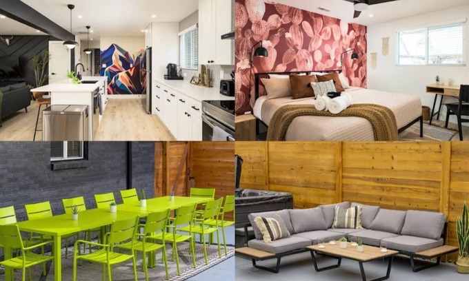 Mountain View House | Wild West Disco Haus! New Hot Tub, Patio + Gym