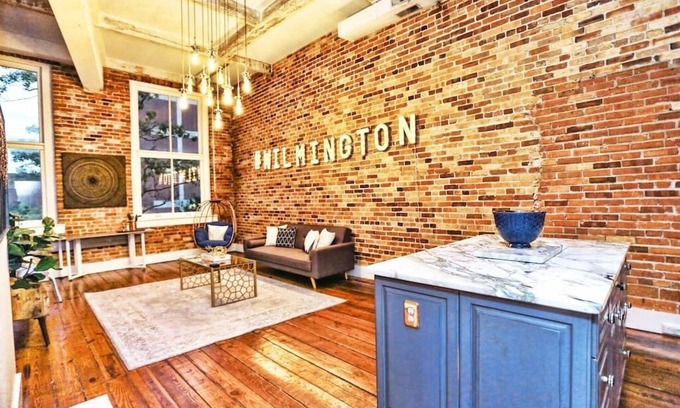 Wilmington Historic District Apartment | #WILMINGTON Industrial LOFT-Nationally Featured!