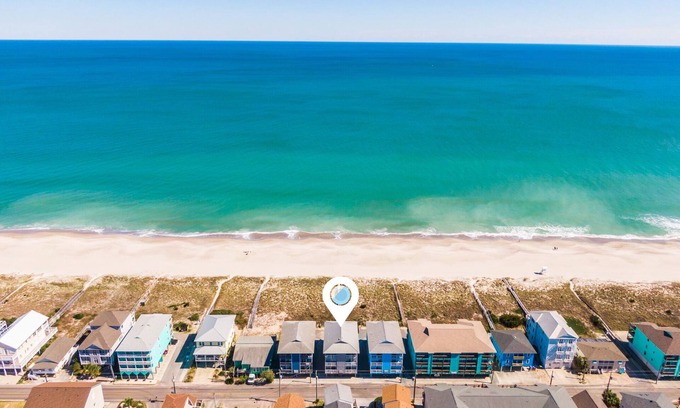 North Carolina Coast Condo | Winds at Carolina Beach | Ocean Views, Remodeled!