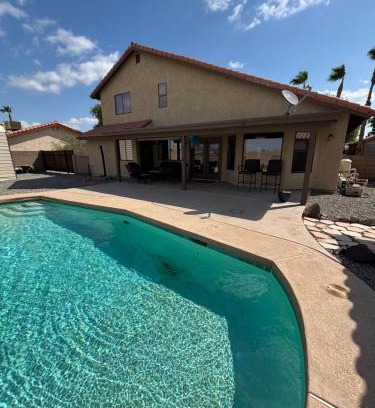 Mesa Del Sol House | Winter Rental October - March - 30 days minimum Yuma Foothills sparkling 3 bed and loft 2 bath pool home for rent