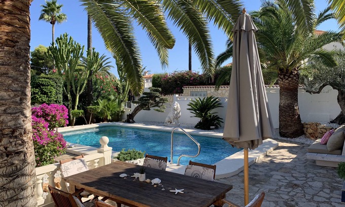 Denia House | with private pool & private outdoor whirlpool in a quiet, central location