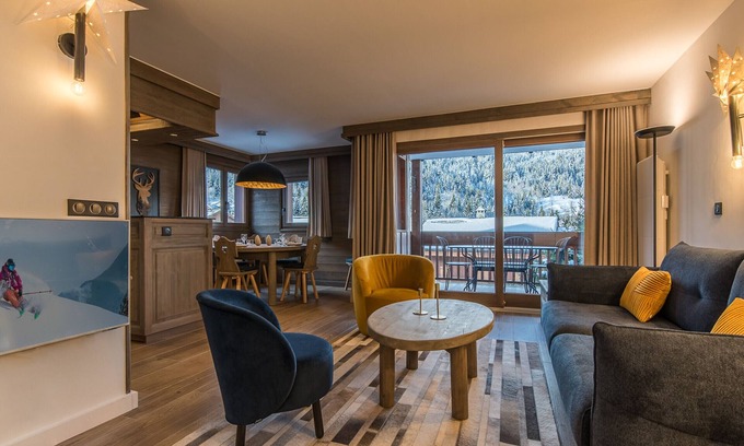 Meribel Centre Apartment | Wonderful apartment in Méribel with private garage and balcony