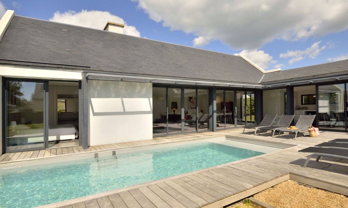 Arzon House | Wonderful private villa for 8 guests with WIFI, private pool, TV and terrace