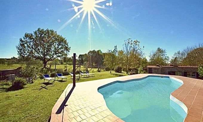Pitigliano Villa | Wonderful private villa for 7 guests with private pool, WIFI, pets allowed and panoramic view