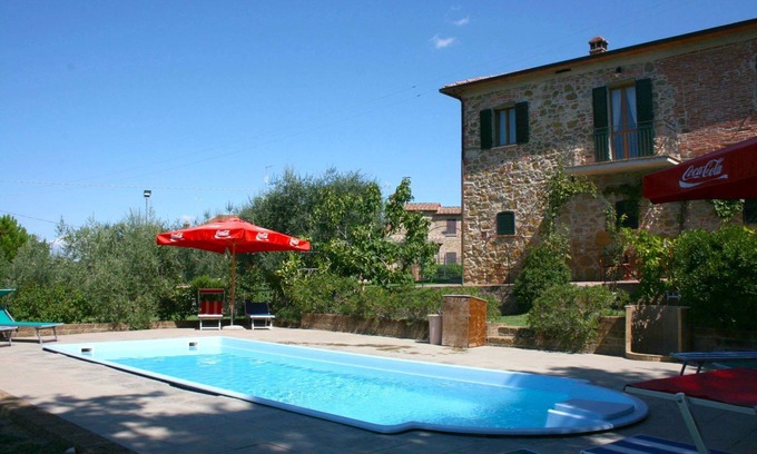 Santa Maria Villa | Wonderful private villa with private pool, WIFI, TV, balcony and parking, close to Montepulciano