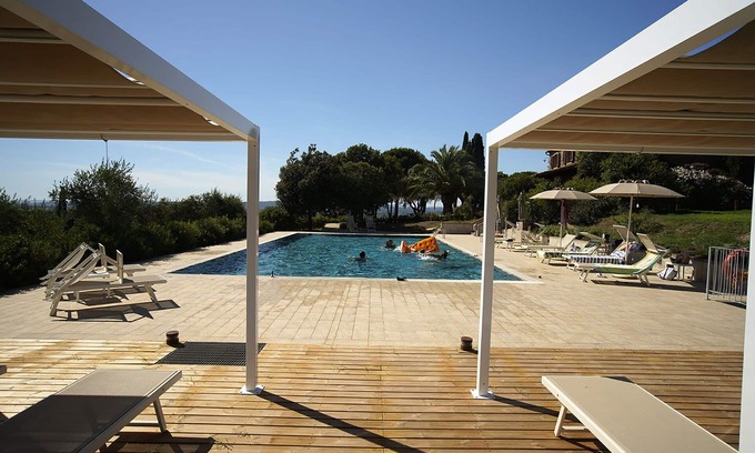 Scarlino Villa | Wonderful private villa with A/C, private pool, WIFI, TV, terrace, pets allowed and panoramic view