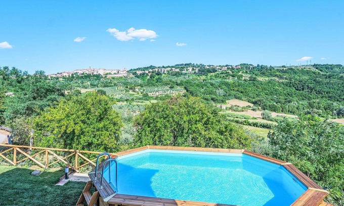 Ficulle House | Wonderful private villa with WIFI, hot tub, private pool, TV, patio, pets allowed and panoramic .