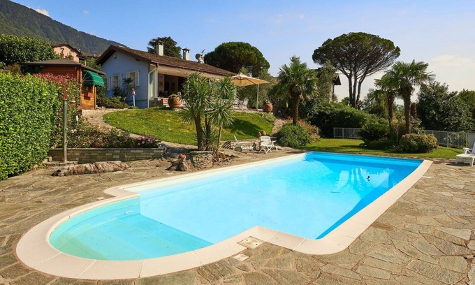 Olgiasca House | Wonderful private villa for 6 people with WIFI, A/C, private pool, TV and terrace