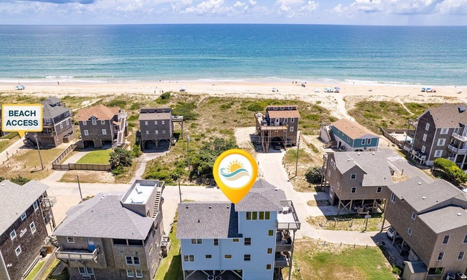 Frisco House | Worth the Wait *Ocean and Sound views* hot tub!*