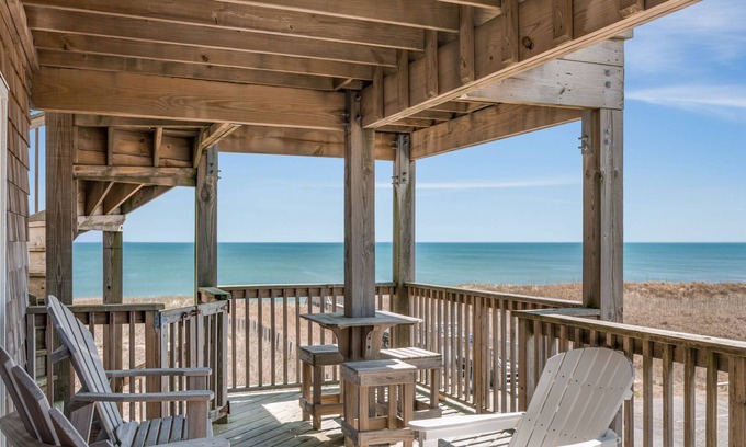 Kill Devil Hills Condo | Wright Nice View: Oceanfront Condo, Shared Pool