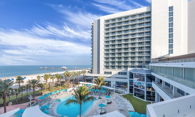 Clearwater Beach Resort | Wyndham Clearwater Lux Oceanfront Condo with onsite Spa & amenities