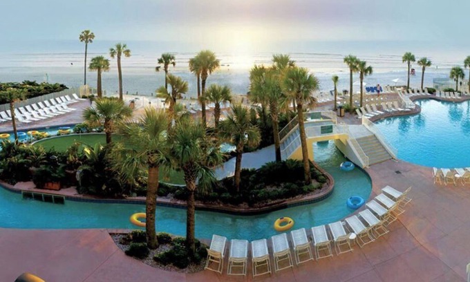 Daytona Beach Condo | Wyndham Ocean Walk. 2 BR DELUXE-Spacious! GREAT Amenities! Lazy River/4 pools!