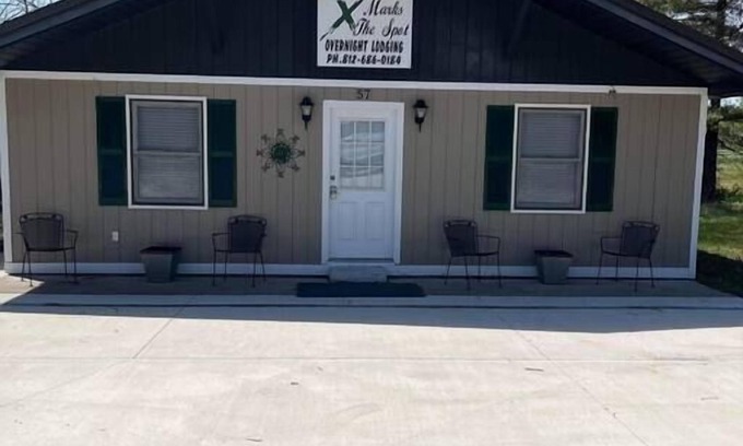 Santa Claus House | X Marks the Spot (Green)