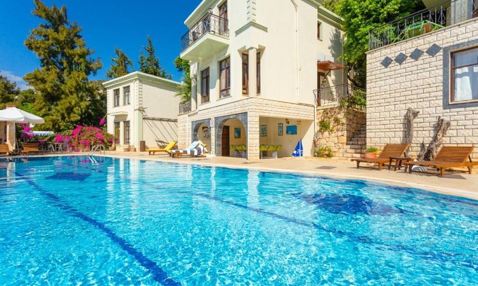 Kalkan Apartment | Xanthos Villa For Rent With Shared Pool Kalkan (2+1) ID:108