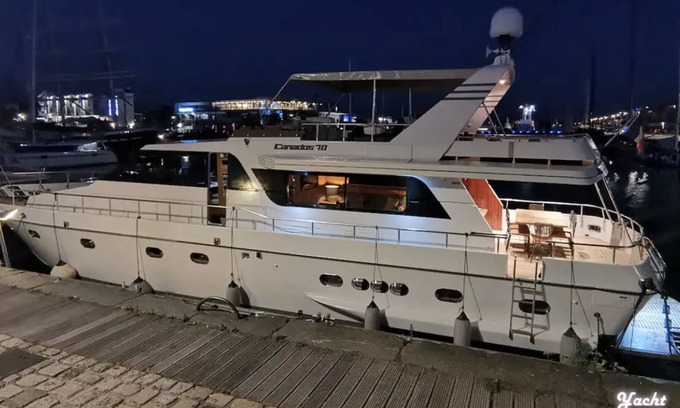 La Rochelle City Centre Boat Rental | Yacht 'Aqua Marina La Rochelle' with Terraces & Wi-Fi