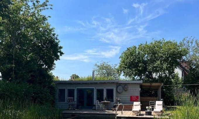 Laxfield Cabin | You've found it! Pedro's Shed. A hidden Gem in Suffolk! With Pool.