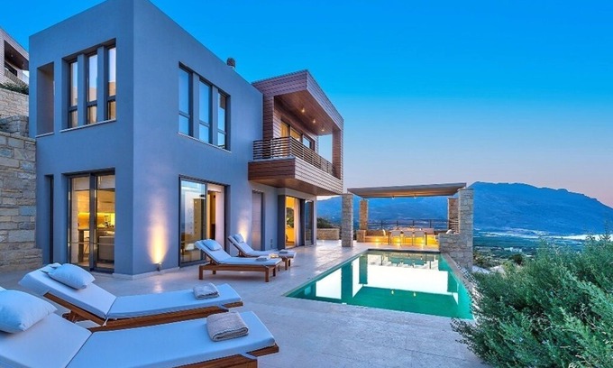 Kissamos Villa | Youphoria Villas near Balos, villa Symphony with panoramic ocean views