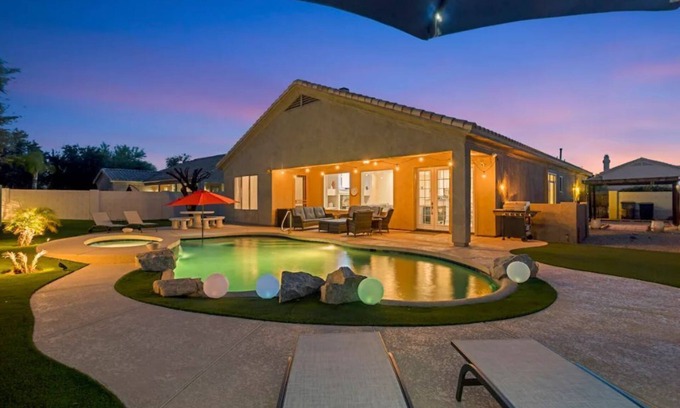 Palm Valley House | Your AZ Oasis, Heated pool and cleaning fee are all included for free!
