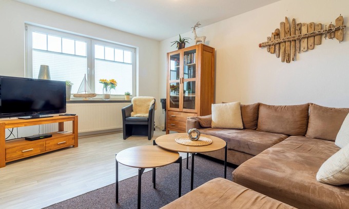 Wangerland Apartment | Your personal oasis of relaxation - "Dünensand" vacation apartment
