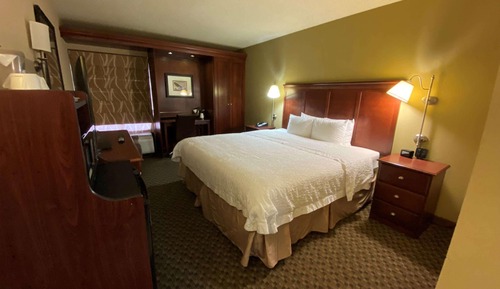 Standard Room, 1 King Bed, Non Smoking, Refrigerator & Microwave (Walk-in Shower)
