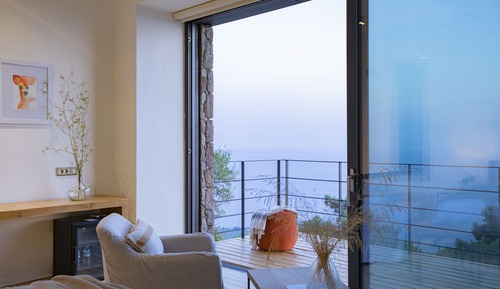 Double Room, Bathtub, Sea View