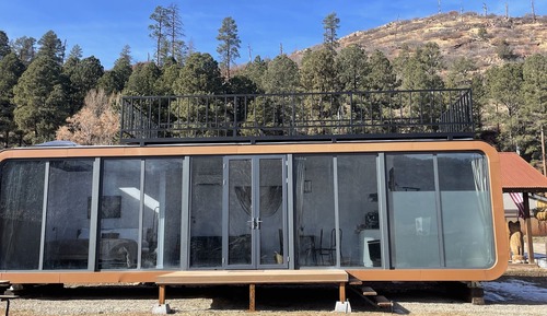 WYLD Glass Cave Glamping by Hot Springs King 1 Bedroom