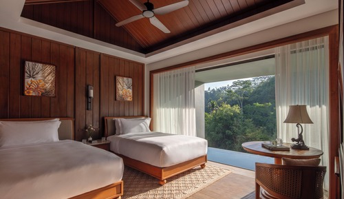 Two Bedroom Forest View Pool Villa