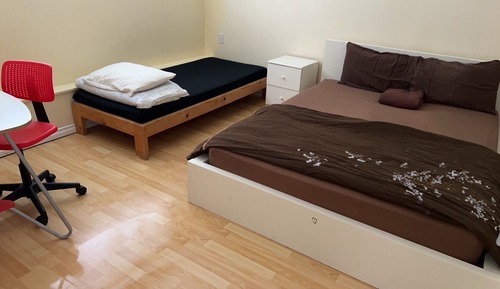 3 People Private Room with Shared washroom