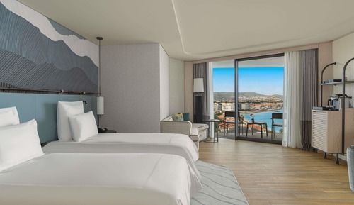 Comfort Room, 2 Twin Beds, Sea View