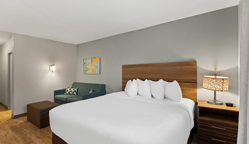 Suite, 1 King Bed with Sofa bed, Non Smoking