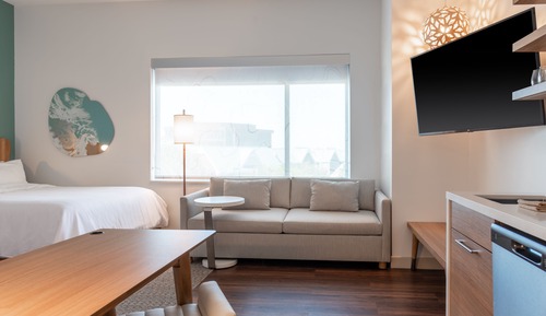 Studio, 2 Queen Beds (Mobility/Hearing Accessible, Tub)