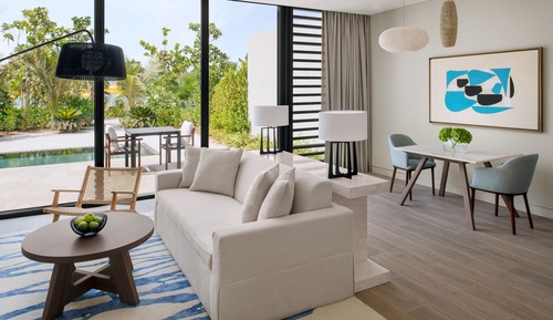 Al Marjan Beachfront Suite with Private Pool