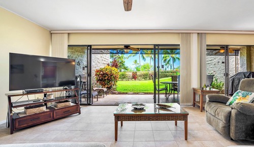 Condo, Multiple Beds, Patio, Garden View (Keauhou Punahele #E105)