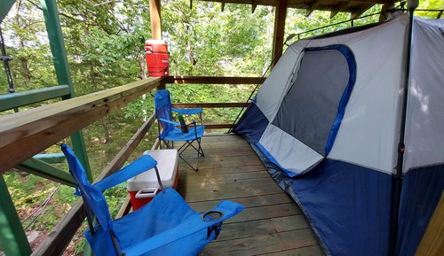 Tent (TreeTopper - Fully Set up tent Site! )