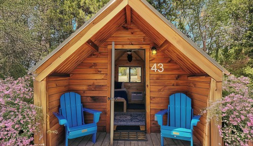 Pine Cabin (Dry Cabin - No Running Water - Exterior Bathroom 200 ft Away)