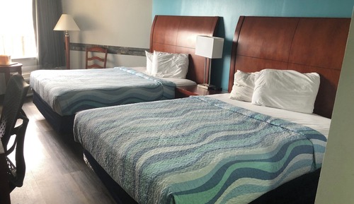 Deluxe Studio, 2 Queen Beds, Non Smoking, Ocean View