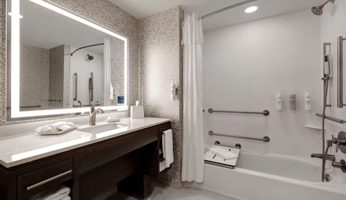 Studio, 1 King Bed, Accessible, Bathtub