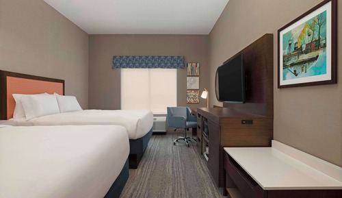 Room, 2 Queen Beds, Refrigerator & Microwave