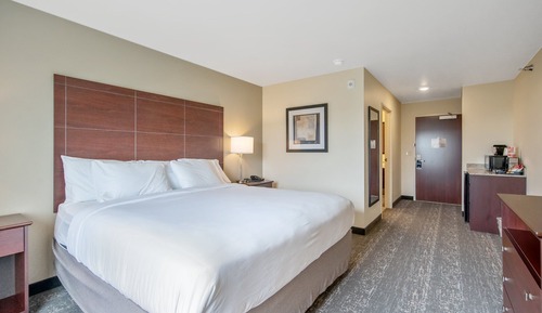 Room, 1 King Bed, Audible/Visual Alert, Non Smoking
